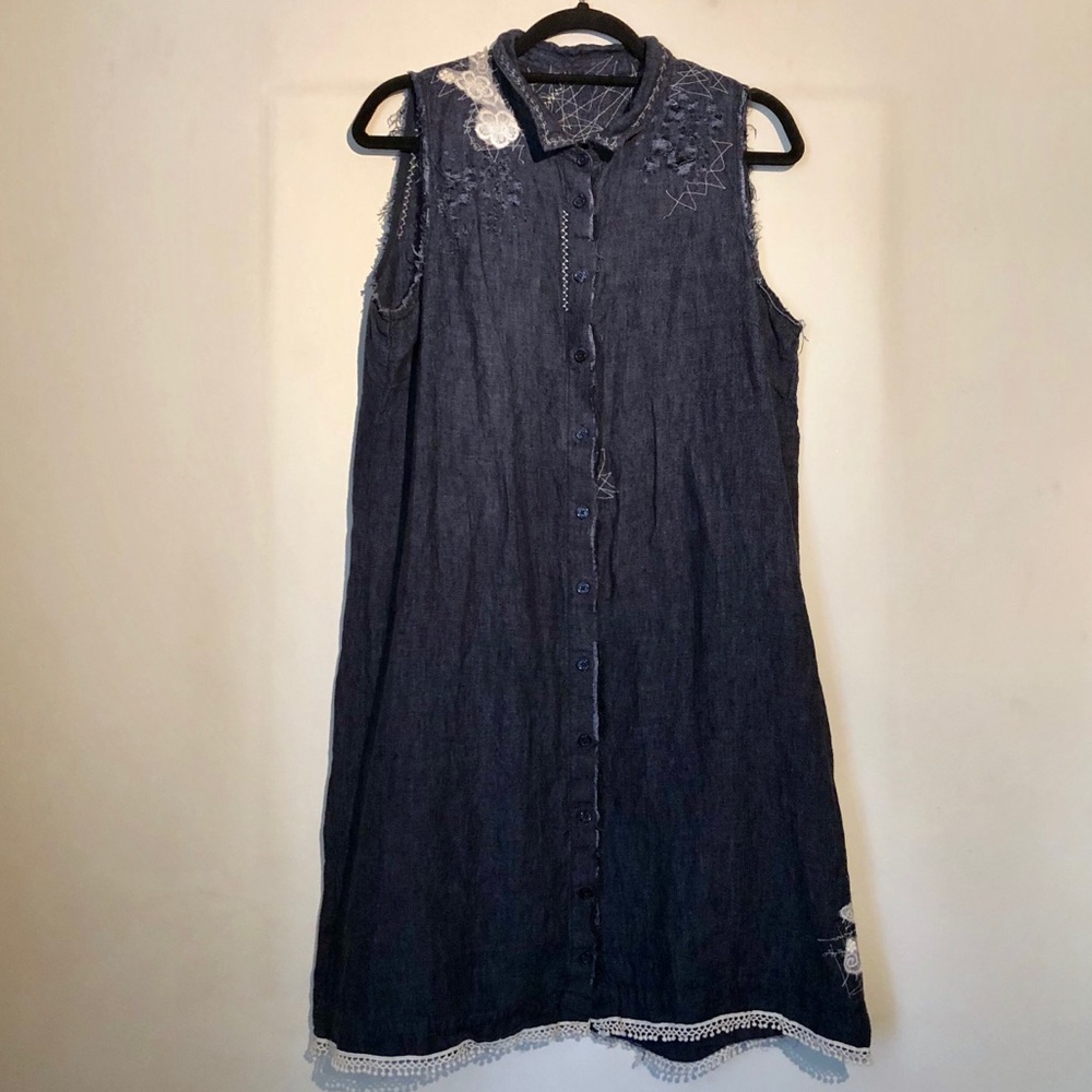 Beautiful hand made embroidered dress